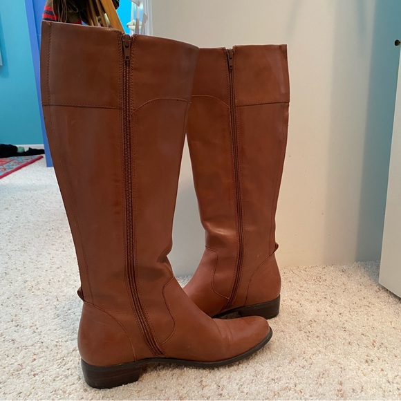 Women’s Corso Como riding boots in chestnut brown. Size 9 - Picture 2 of 4